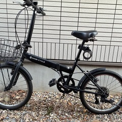 【取引中】折りたたみ自転車20インチ6速の画像