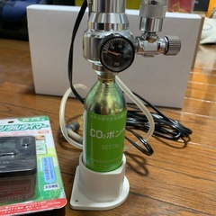 CO2レギュレーター 圧力計付き 磁気弁　アクアリウム 水草育成の画像
