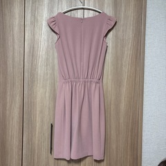 【美品】Rouge vif la cle フリルスリーブワンピース　ピンクの画像