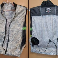 空調服お試しセット ＋ αβγ　着る扇風機の画像