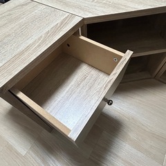 定価2.7万円 コーナーテレビ台3点セット   組み立て済みの画像