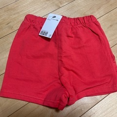武蔵小杉★ 新品未使用 H&M コットンショートパンツ 90cm ベビー服 +1着オマケ付きの画像