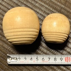 こけし　伝統芸能品　ペア　まんまるの画像