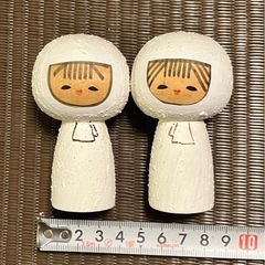 栗林一雪　こけし　雪ん子　伝統工芸品　お土産　木製の画像