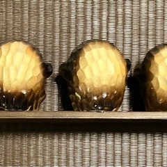 日光　見ざる言わざる聞かざる　木彫り　お土産の画像