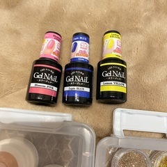 ジェルネイル用品　ラメ　パーツ　まとめ売りの画像