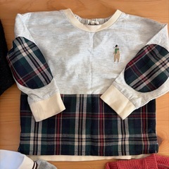 90センチ　ベビー服　冬　５着の画像
