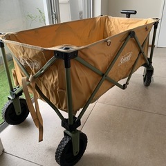 Coleman アウトドアワゴン ベージュ 
キャンプ の画像