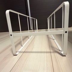 ★美品★山崎実業 (Yamazaki) シューズラック ホワイトの画像