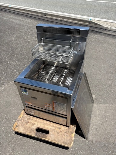【中古】タニコー　フライヤー 都市ガス NB-TCFL-C4045G 中古品 タニコー 卓上ガスフライヤー NB-TCFL-C4045G 都市ガス 2014年
