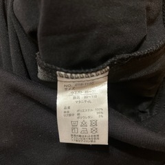 マタニティ　黒パンツ　Lサイズの画像