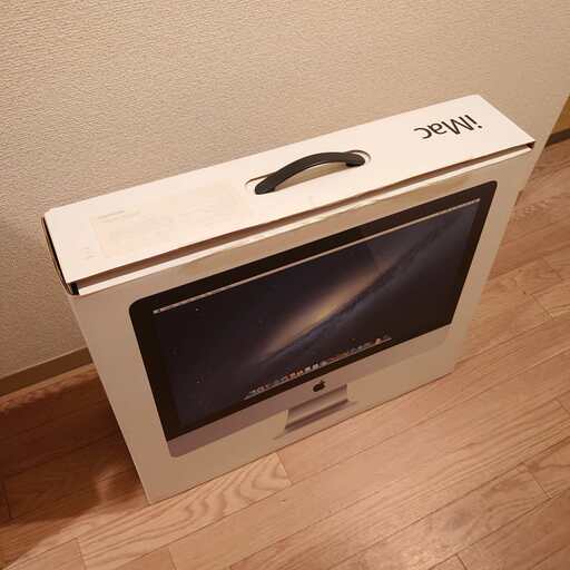 [美品]  iMac｜21.5-inch｜MacOS10.15インストール済み｜本体・キーボード・マウス・電源コード・元箱あり｜Mac