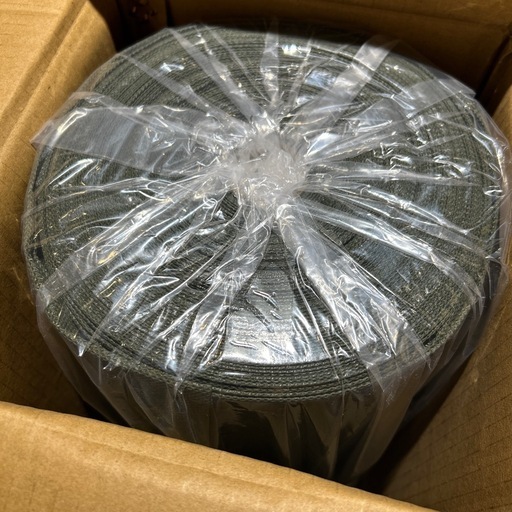新品　防草シート 厚手 高耐久 2×30M 高密度 固定ピン60本 黒丸60枚付き