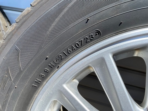 トヨタ VOXY/ノア 純正15インチ　アルミホイール　4本