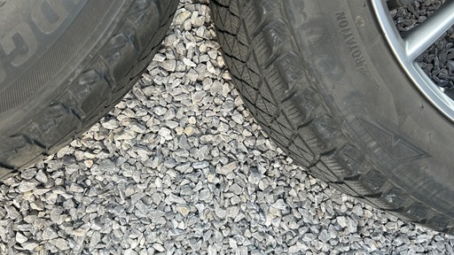 スバル フォレスター SJ系 純正17インチホイール 4本セット タイヤ溝ほぼ無し 225/60R17