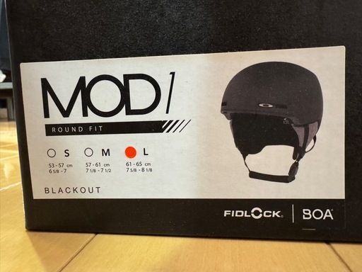 スキー、スノーボード用ヘルメット OAKLEY MOD1 Lサイズ　新品、未使用