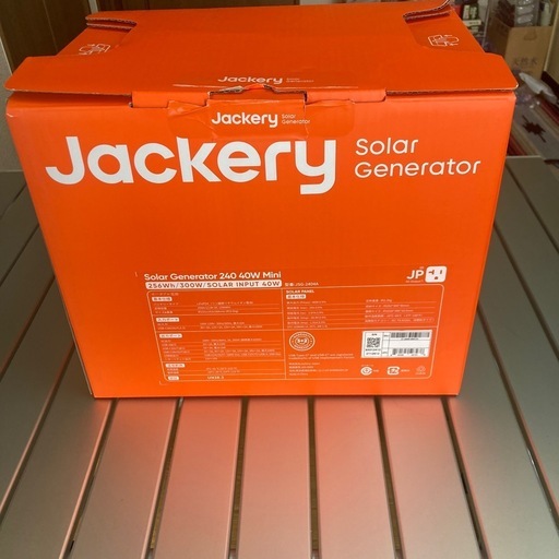 Jackery ポータブル電源 240(JE-240A)NEW➕ソ-ラパネル