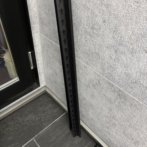 柱繋ぎ目なし　棚荷重100kg　6段スチールラック　粉体塗装 