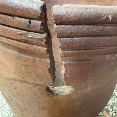 備前焼・大きめの甕の画像