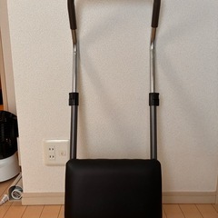 【La-VIE 腹筋台】ハンドル付きシットアップベンチ　美品の画像