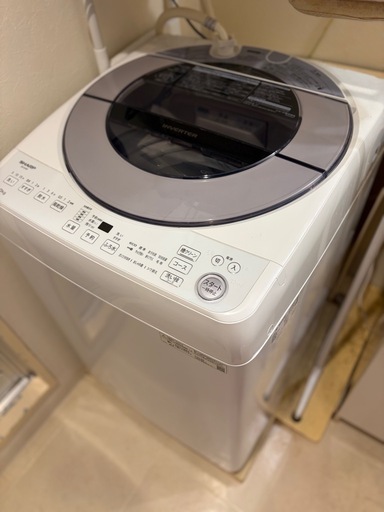 【商談中】SHARP  全自動洗濯機 8kg ES-GV8F-S 2022年製 引取限定