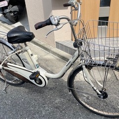 パナソニック電動自転車、バッテリーは12ahの画像