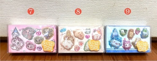 【最安値・1セット限り!】GiGO限定 うるちゅるシールBIG 全8種セット＋miniおまけ付き！