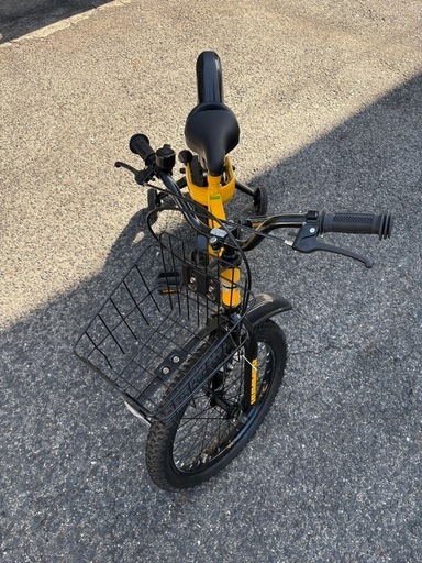 18インチ 身長105cm～ 子供用自転車 ハマーキッズ 18-HY（イエロー）5歳 6歳 補助輪付き自転車トイザらス限定