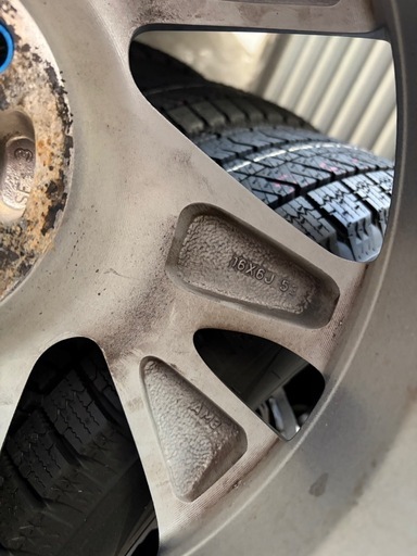 ホンダ純正16インチアルミホイール