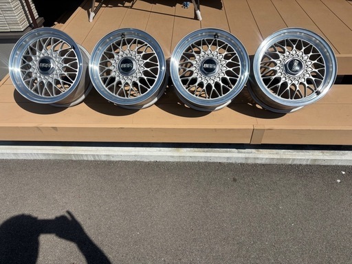 15インチ　6.5J   4穴　インセット40             　 PCD 100                      