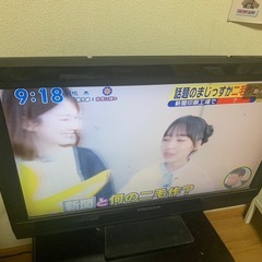 テレビ26型の画像