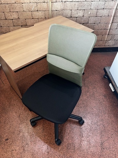 【美品】オフィスコム デスクチェア2点セット オフィス家具