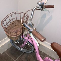 a.n.design works up16 ライトピンク　子供用自転車の画像