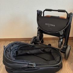 ◆折りたたみ式多機能ペットカート -◆バギー◆パピー◆ カート・キャリー・ペットハウス」3WAYペットカートの画像