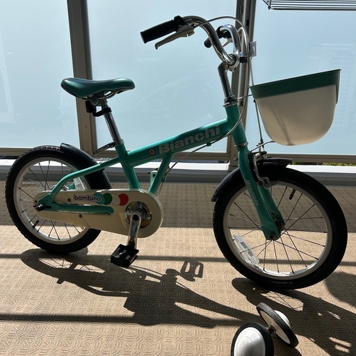 自転車　16インチ　子供自転車　ビアンキ　バンビーノ　子供用自転車