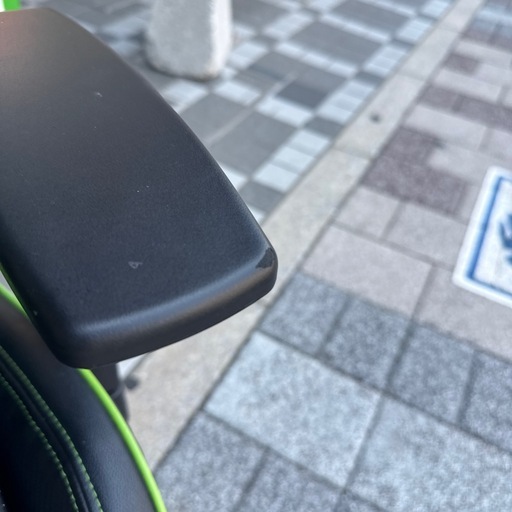 成約済み　ニトリ　ゲーミングチェア　　キズあり　現物は段原店