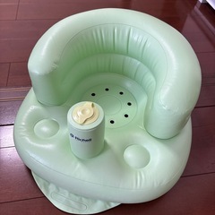 リッチェル   ひんやりしないお風呂マット  ベビーチェアセットの画像