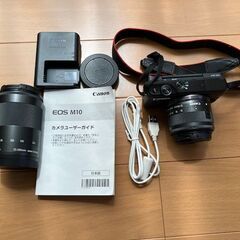キャノン　ミラーレス　EOS M10の画像