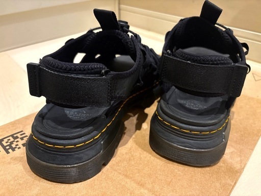 Dr.Martens ドクターマーチン サンダル ブラックJERICHO グラディエーター　UK8 27センチ
