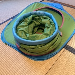 子ども　トンネルテントの画像