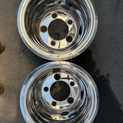 エルフ　前後ホイールキャップ　NKR81 Wピックの画像