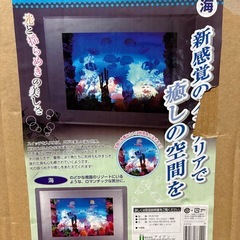 バーチャルウィンドーピクチャー 海 熱帯魚 ヒーリングの画像