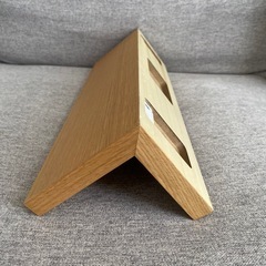 無印良品 壁につけられる家具棚 オーク材突板44cmの画像
