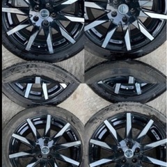 18インチアルミ ＆ WINRUN 4本セット（215/の画像