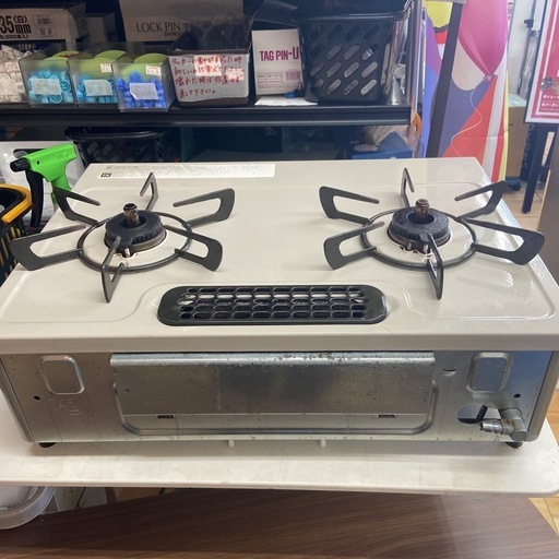 リンナイ都市ガス用ガスコンロ【リサイクルフカツ岡崎倉庫店】20260510YK-1