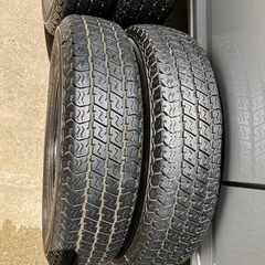 中古　YOKOHAMAタイヤ　SUPER BAN356 145/80 R12 80/78N LT　2025製　タイヤ4本セット の画像