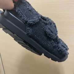 ZARA ツイードサンダルの画像