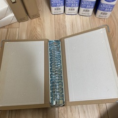KOKUYO &  SEKISEIバインダーセット(A5用紙1000枚付き)の画像