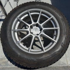 LEXUS RX(レクサス) BRIDGESTONE POTENZA( ブリジストンポテンザ)ホイール& BRIDGESTONE DIREZAタイヤ4本
セット235/65/18 5穴PCD114.3の画像
