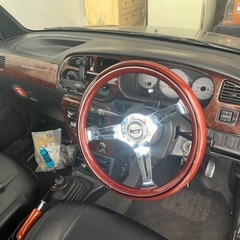 至急！都内！ダイハツ　ミラ改ミラジーノ　カスタム多数　車検9年6月　5mt マフラー 予備パーツ大量　エアコンok 乗って帰れます！の画像
